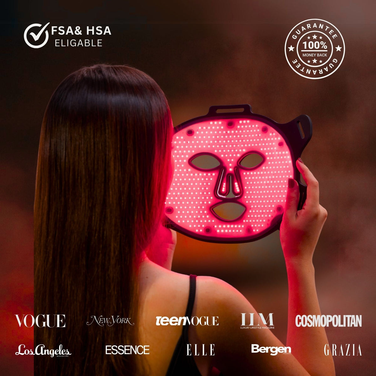 HSI: VISO Red Light Therapy Mask | FDA 510(k) Cleared