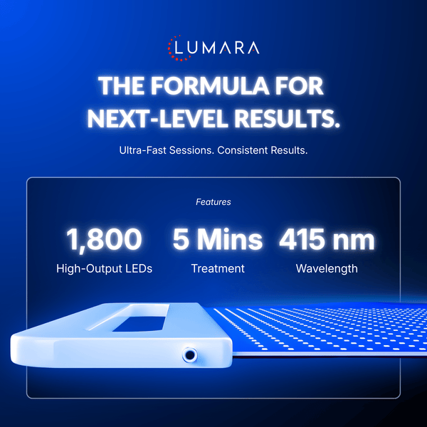 HSI: Lumara Illuminate Blue V1 Blue Light Therapy Panel | 1,800 LEDs