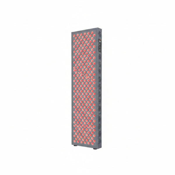Red Light Therapy Panel Device – 660Nm Red & 850Nm near Infrared Light Therapy, LED Light Therapy Lamp, 300 Dual Chip Leds, Timer, Hanging Kit Included – PRO1500