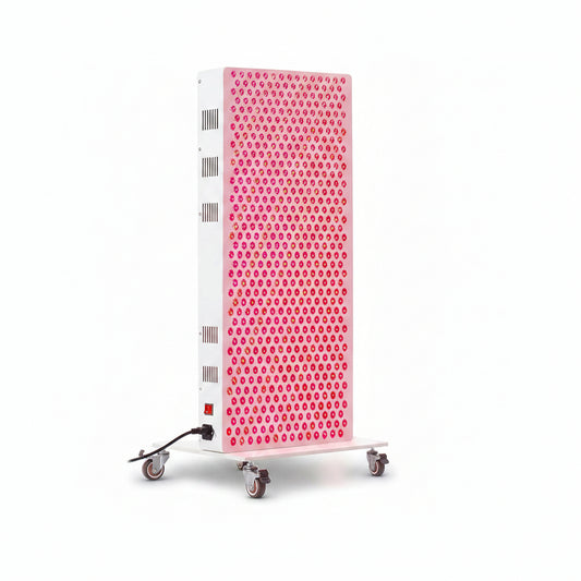 Red Light Therapy Panel for Body, 7 Wavelengths (630, 660, 780, 810, 850, 940, 1060 Nm), 580Leds, Near‑Infrared Light Wellness Device with Adjustable Intensity, Home Use