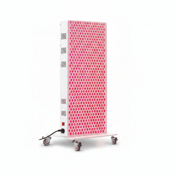 Red Light Therapy Panel for Body, 7 Wavelengths (630, 660, 780, 810, 850, 940, 1060 Nm), 580Leds, Near‑Infrared Light Wellness Device with Adjustable Intensity, Home Use