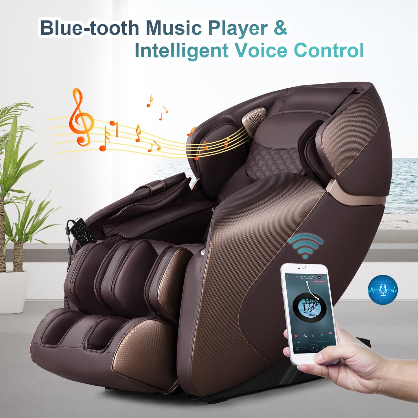 Giantex Full Body Zero Gravity Massage Chair Recliner W/ SL Track Heat