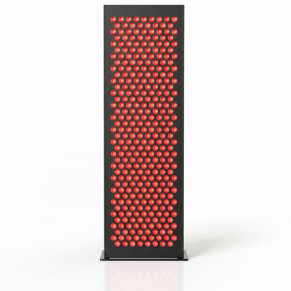 Red Light Therapy Box, 5In1 LED with 630-660-810-830-850, Metal Case, 3 Modes Red Light Panel with Soft Belt, 6 Timing Set - 9 Pulse Modes - 4-Level - Red Light Therapy Panel for Body