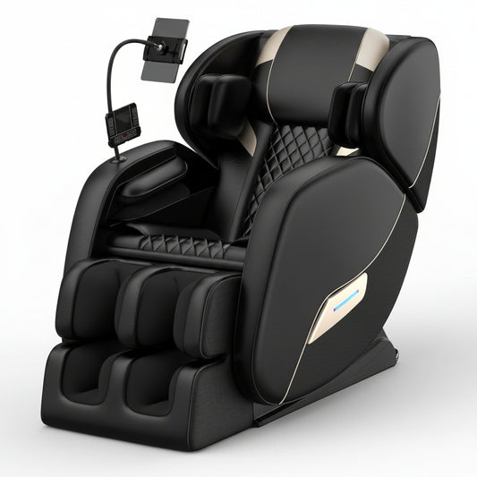 2026 Massage Chair Full Body, Zero Gravity Sl-Track Shiatsu Massage Recliner Chair with Body Scan, 6 Fix Point Rollers,Airbags,Deep Yoga Stretch, Heating Function | Body Scan, 6 Fix Point Rollers, Airbags, Deep Yoga Stretch, Heating Function